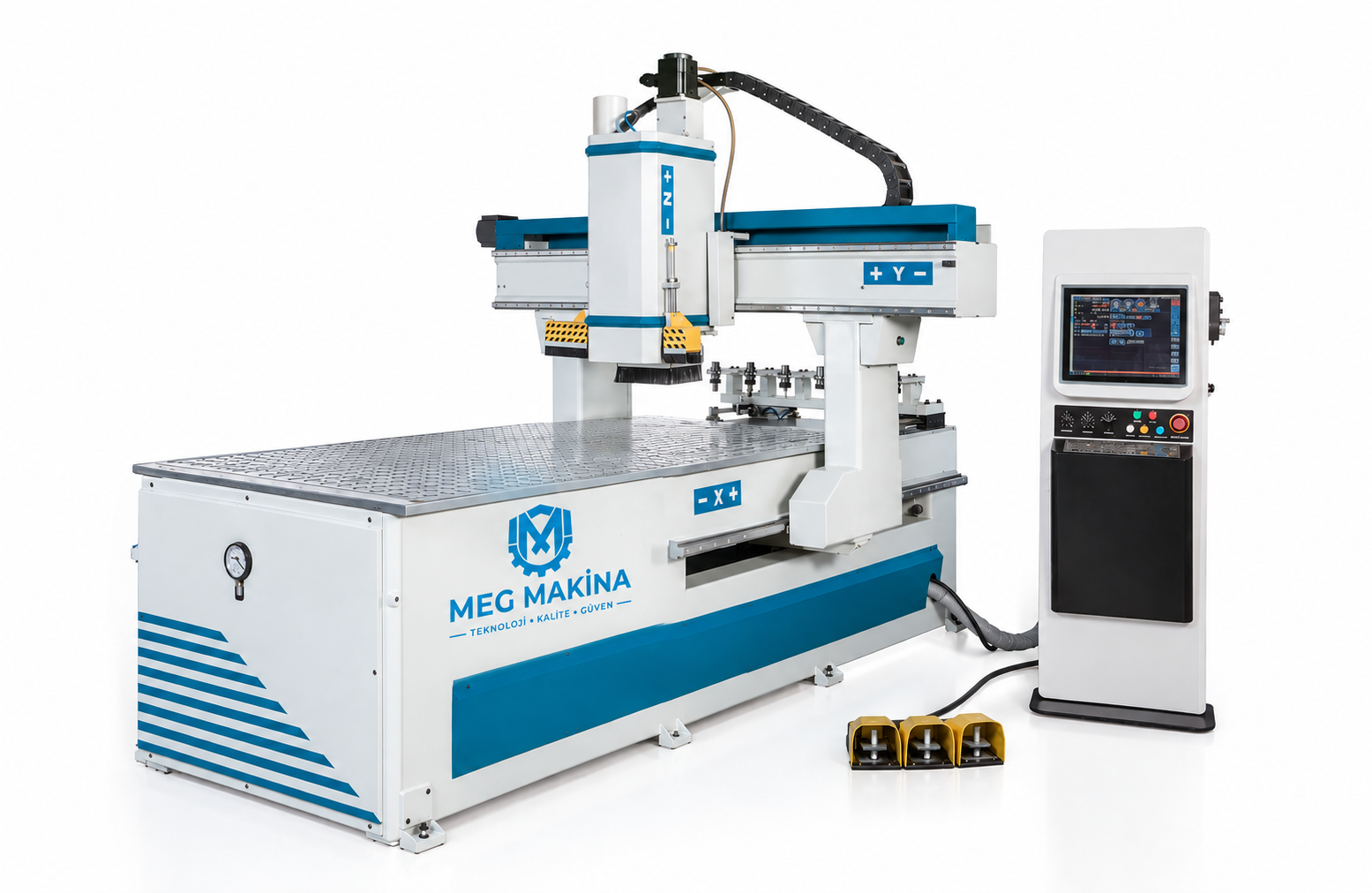 CNC 2411 ATC KA CNC Freze və Qapı Maşını