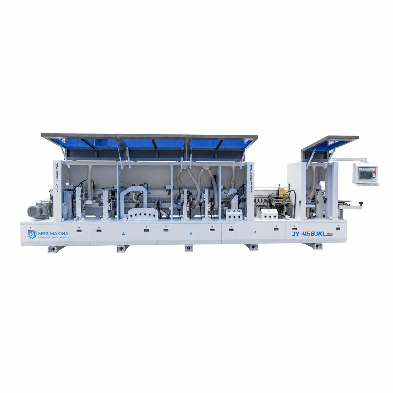 JY-468JKL Automatic Edge Banding Machine with Bottom Grooving