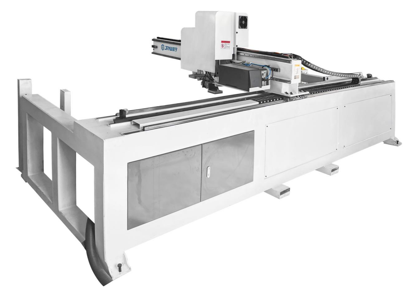 JIYU CH1-V9S آلة قطع CNC مع آلة وضع الملصقات وظيفة سحب اللوحات