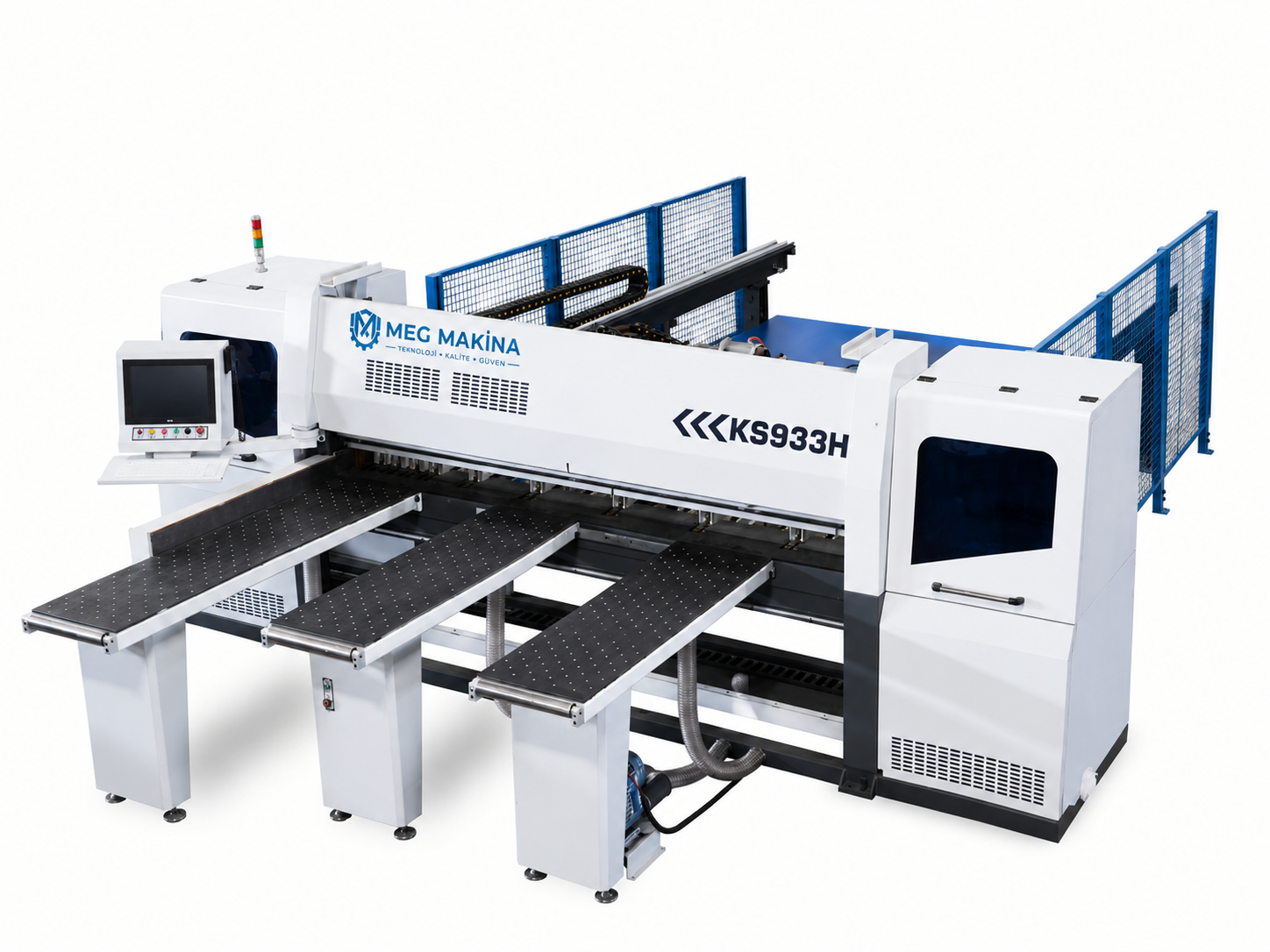 KS-933H Arkadan Beslemeli Bilgisayarlı Panel Ebatlama