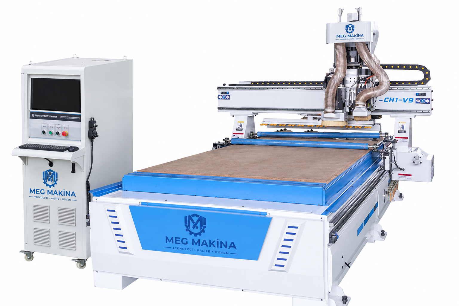 Qazma Paketi ilə Ağac Emalı üçün CH1-V9 CNC Kəsmə Maşını