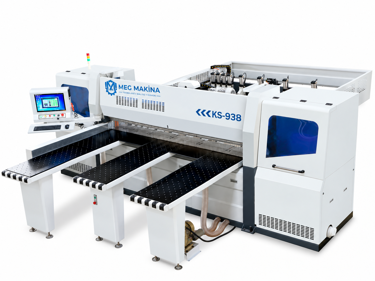 KS938 Yüksek Hızlı Otomatik Bilgisayarlı Panel Ebatlama Makinesi