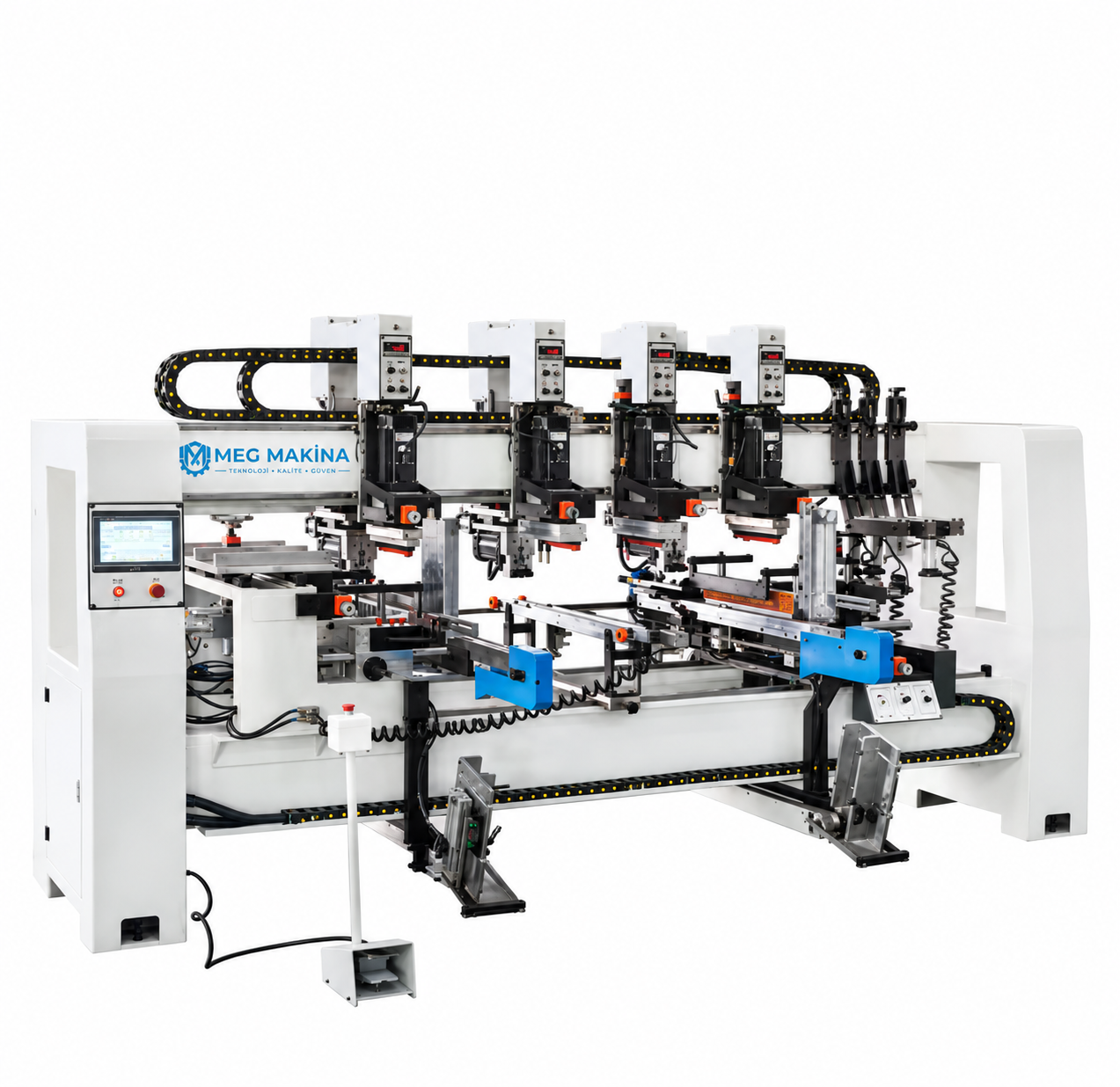 JIYU RMZ-9D Automatic 9-Row Boring Machine