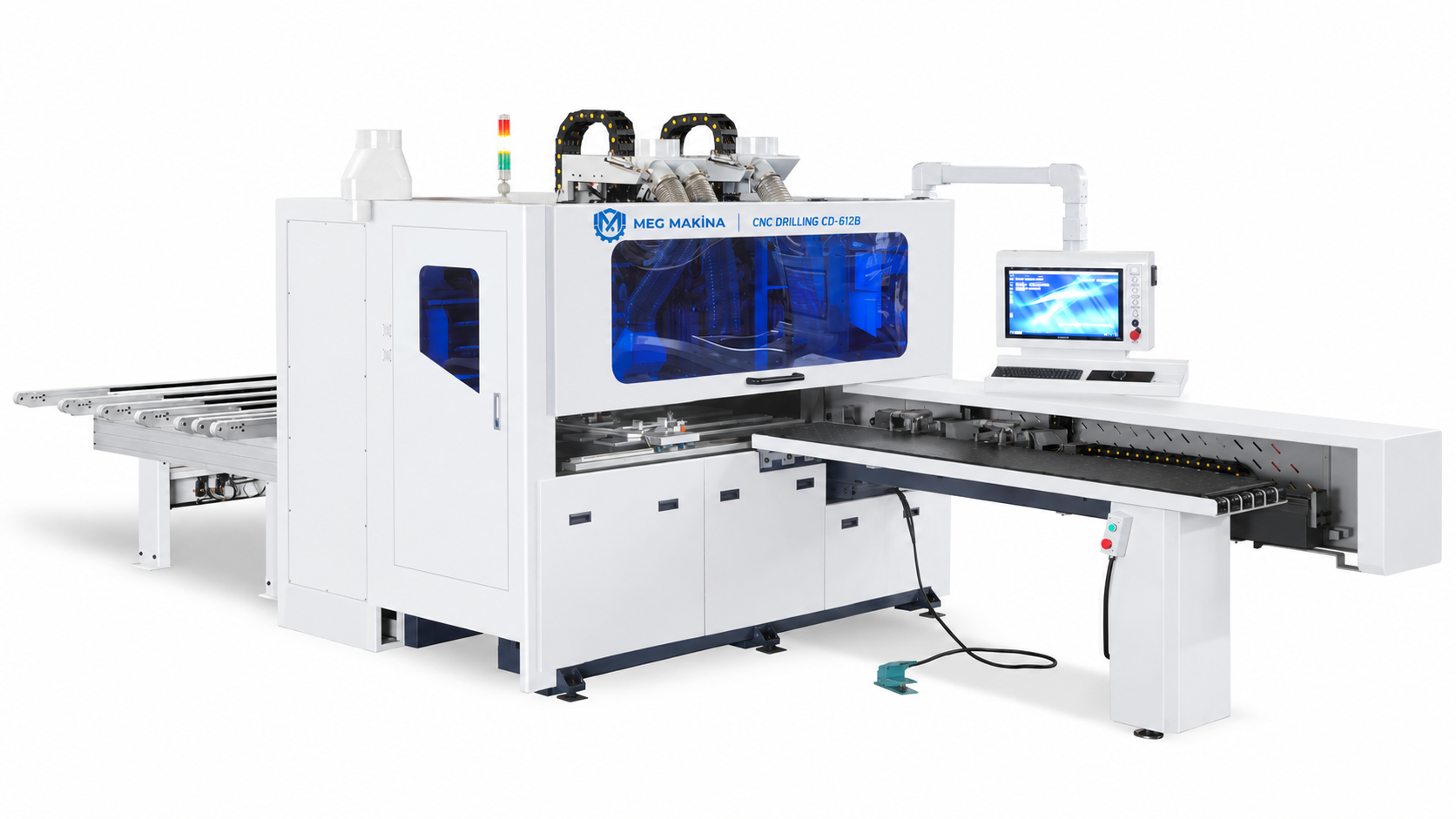 CD-612B Altı yönlü delme (Çift delme seti)