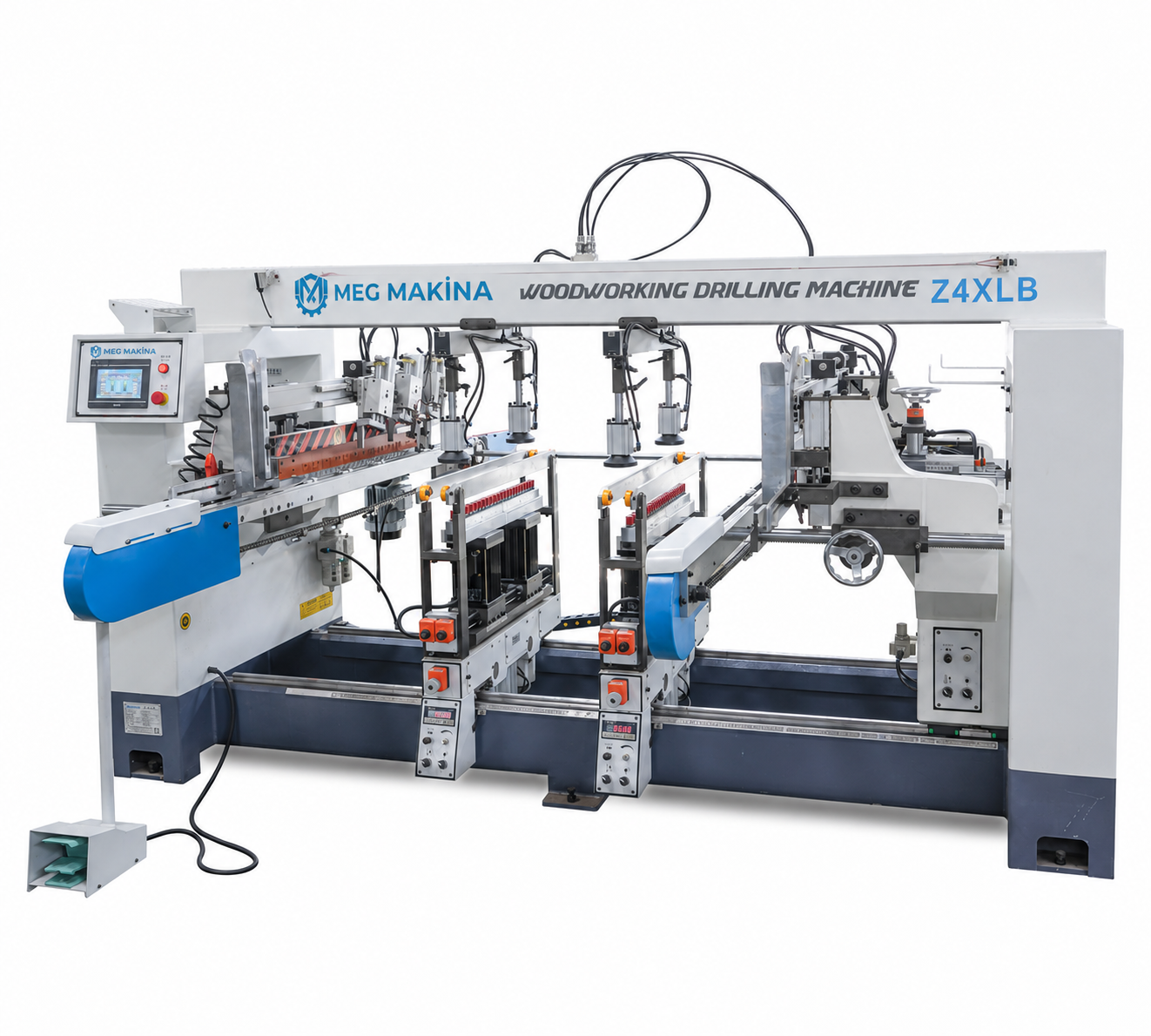 Z4XLB Automatic 4-Row Boring Machine with Dual Positioning