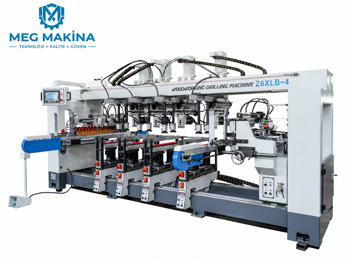 JIYU Z6XLB-4 Automatic Ten-Row Boring Machine