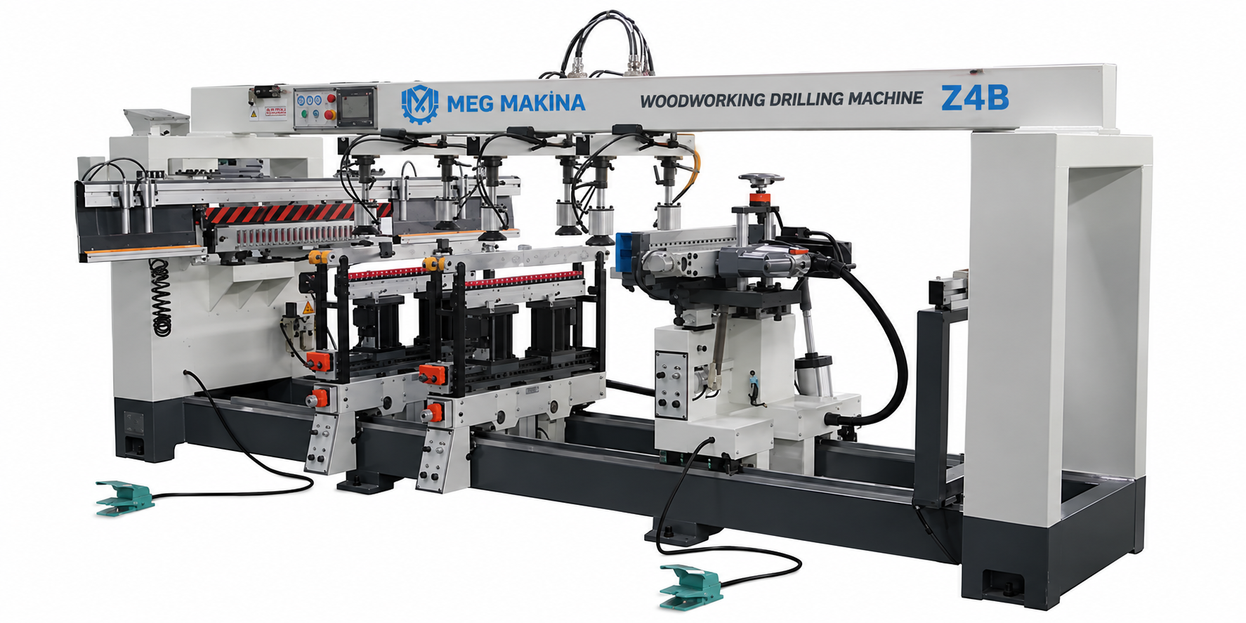 Dual Motor Z4B Four-Row Drilling Machine